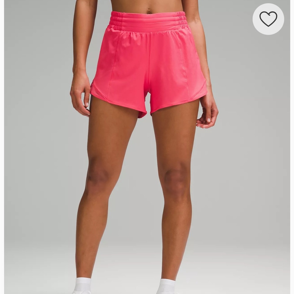 Lululemon Hotty Hot High-Rise Lined Short 4"